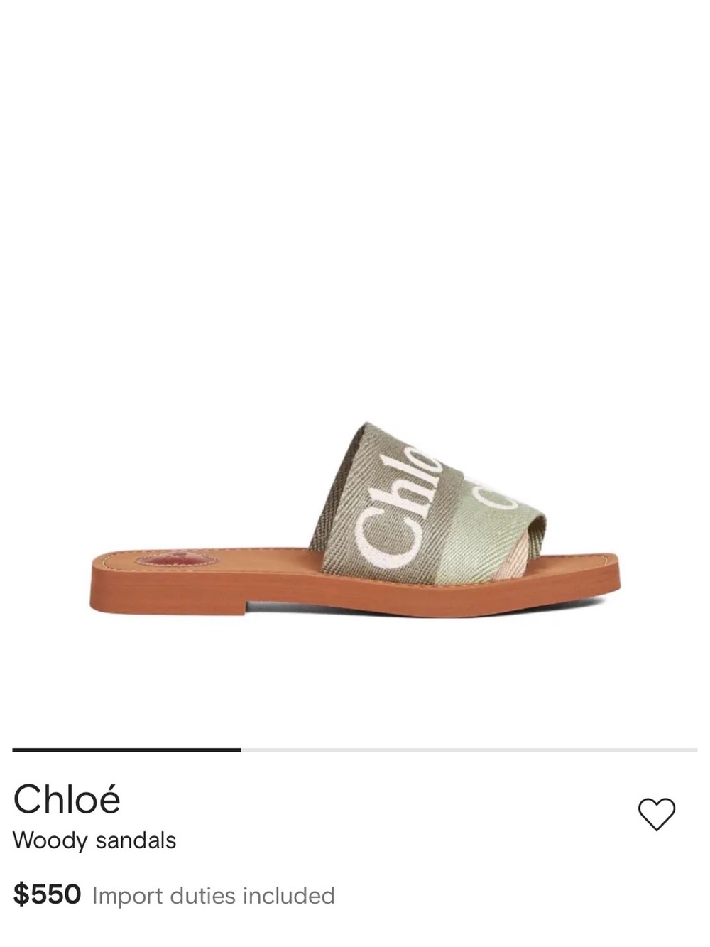 Chloe Woody Sandals 40